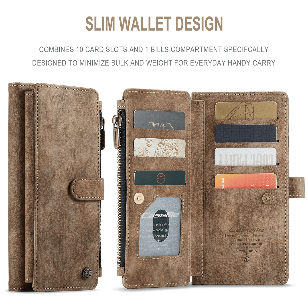 Skanto | Leder Wallet Case für Samsung Galaxy A-Serie