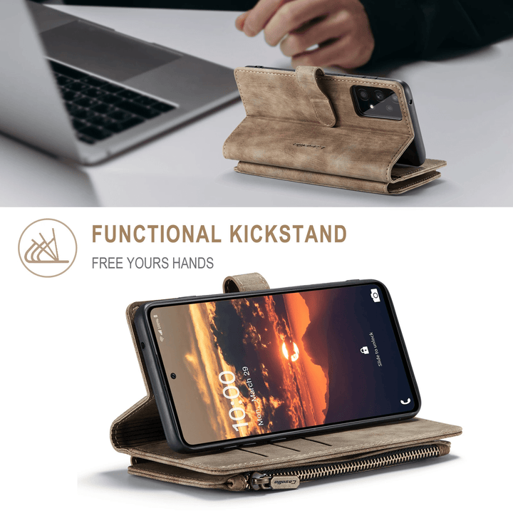 Skanto | Leder Wallet Case für Samsung Galaxy A-Serie