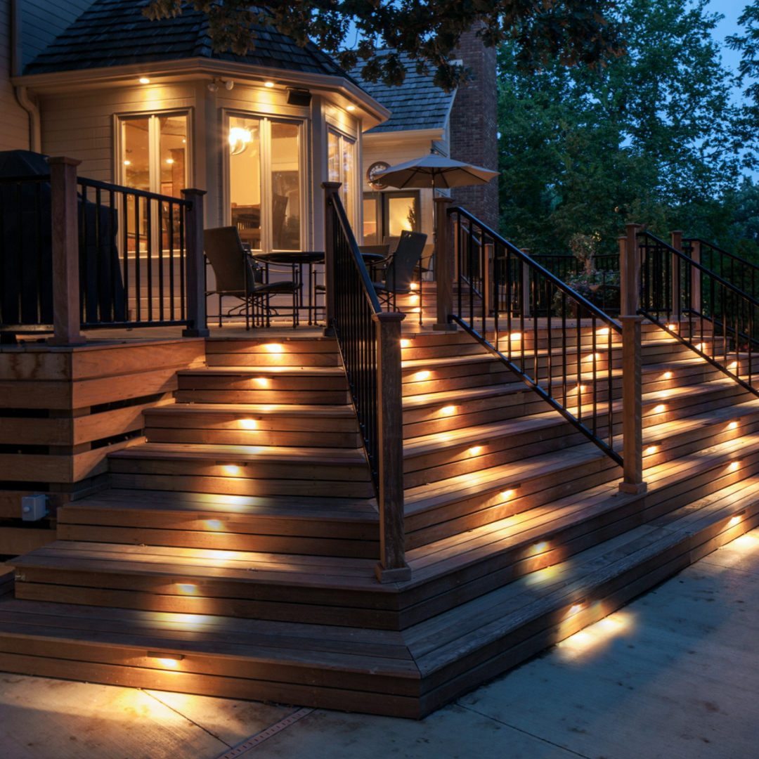 Skanto | Solar-Stufenleuchte – Wasserdichte LED-Außenbeleuchtung für Wege, Terrassen und Treppen – Solarbetriebene Gartenleuchte