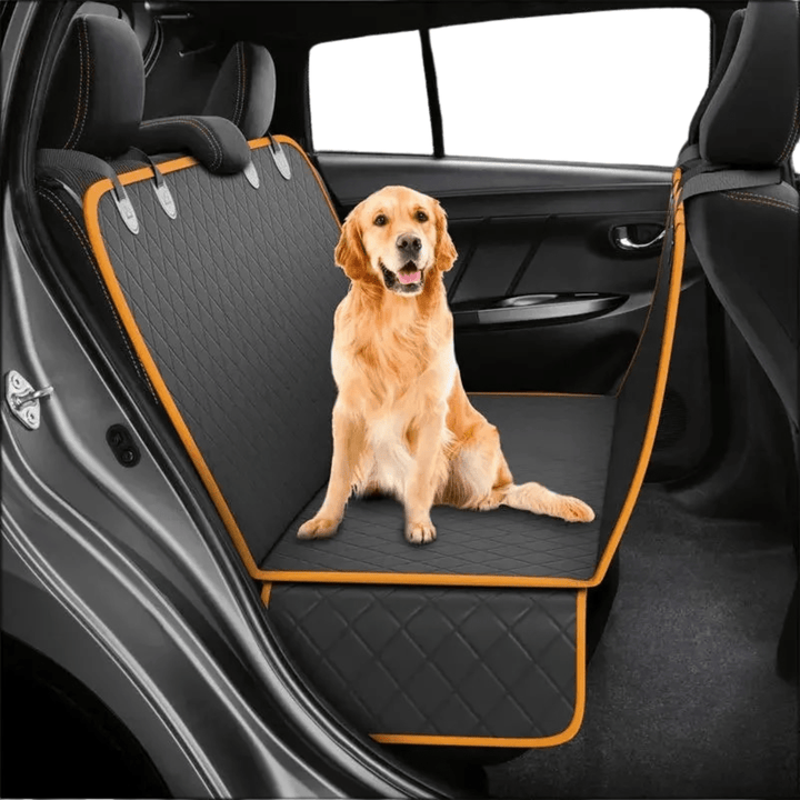 Skanto | TRAVELGUARD – Wasserdichter Autositzschutz für Hunde mit Komfortpolsterung
