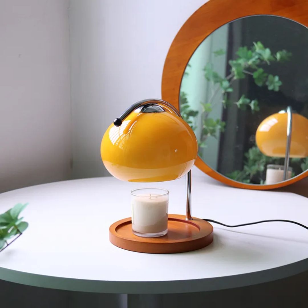 Skanto | Eindhoven Alyssa Retro Glas-Tischlampe
