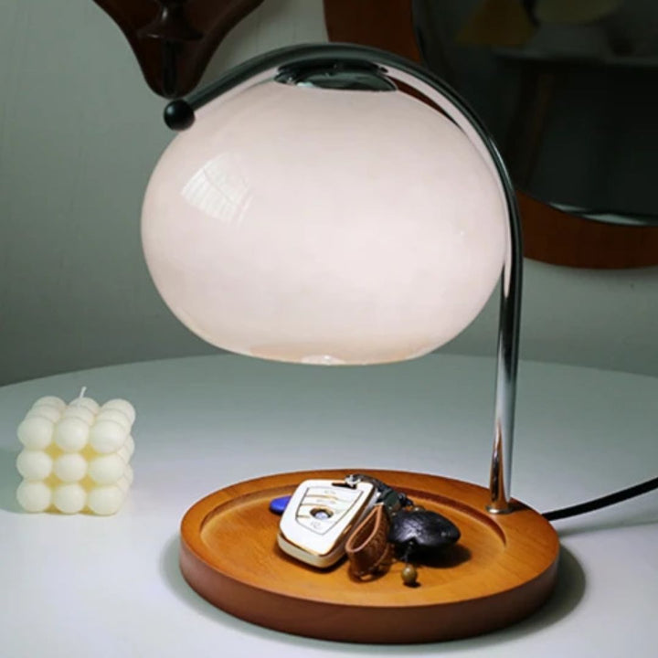 Skanto | Eindhoven Alyssa Retro Glas-Tischlampe