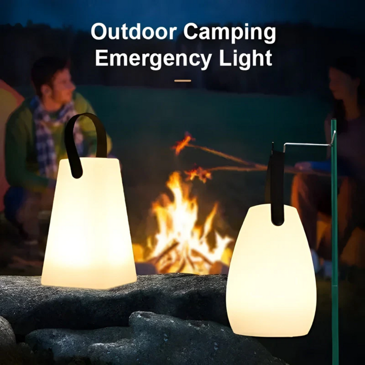Skanto | Mobile wasserdichte kabellose Lampe | Kabellos, farbwechselnd & ideal für Outdoor-Camping und Wohnambiente