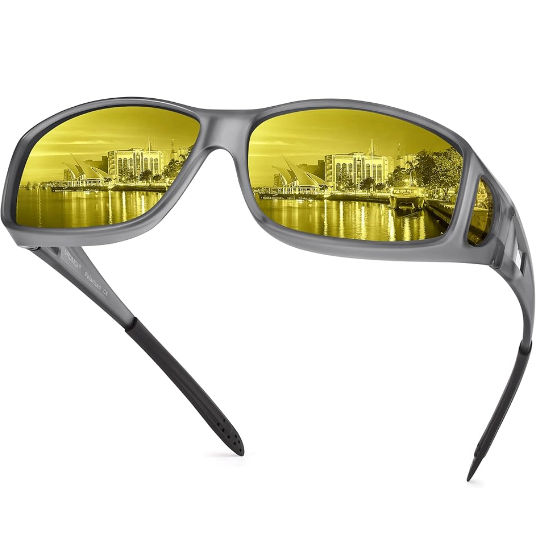 Skanto | Jeremy Night Vision Polaroid Fahrbrille – Entspiegelte Gläser für sicheres Fahren bei Nacht