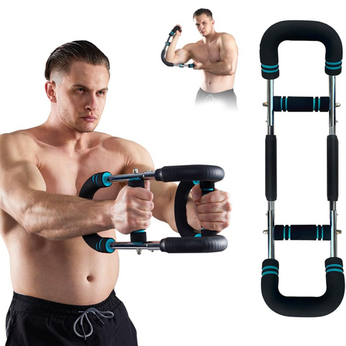Skanto | Twister Armtrainer – Verstellbare Federstange für Oberkörper-Krafttraining