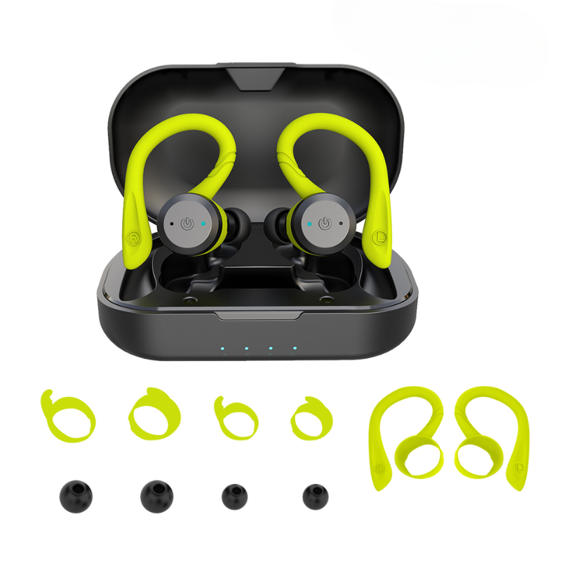 Skanto | Wasserdichte Sport-Ohrhörer AudioActive – 20 Stunden Wiedergabe & Bluetooth