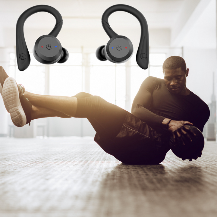 Skanto | Wasserdichte Sport-Ohrhörer AudioActive – 20 Stunden Wiedergabe & Bluetooth