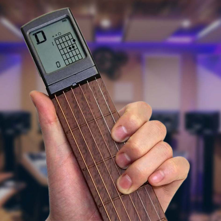 Skanto | Lernen und Üben ohne eine vollwertige Gitarre