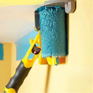 Skanto | Innovativer Eck- und Kanten-Farbroller mit Präzisionsführung für einfaches Streichen – Ergonomischer Griff für professionelles Finish