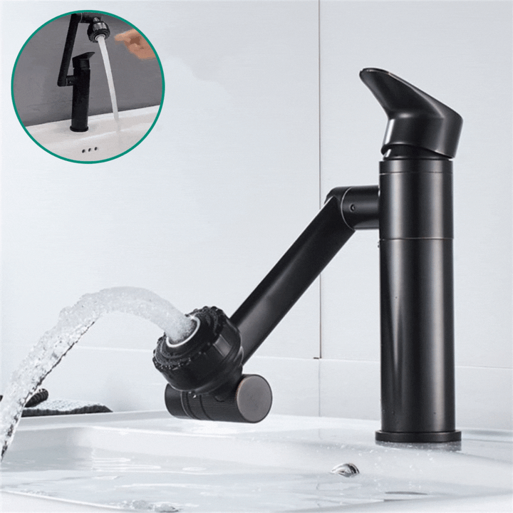 Skanto | FLEXISPOUT – Flexibler 360° Spültischarmatur mit Sprühfunktion