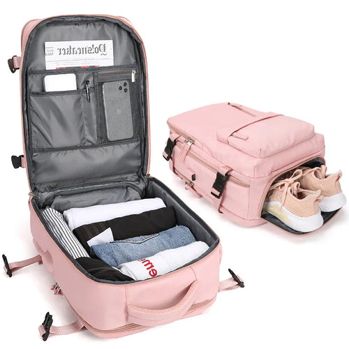 Skanto | Reise-Handgepäck-Rucksack mit Schuhfach