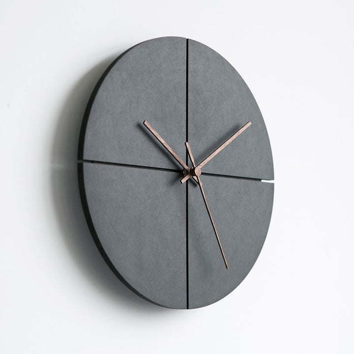 Skanto | Virona – Stilvolle moderne Wanduhr mit leisem Quarzwerk | Elegantes Design für jedes Interieur