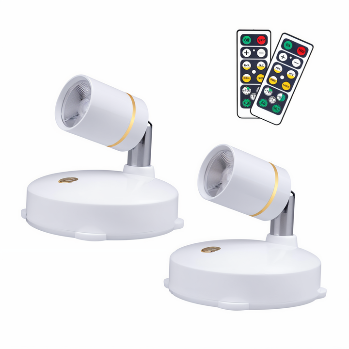 Skanto | VividBeam | Mini dimmbarer LED-Strahler | Kabellose Akzentbeleuchtung für Zuhause und Büro