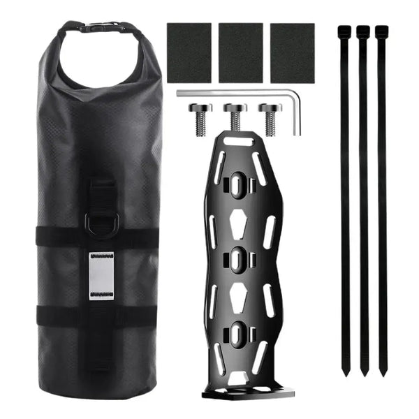 Skanto | Wasserdichte Fahrrad-Gabelsatteltaschen – 5-7L Packtaschen-Set für lange Fahrten & Bikepacking