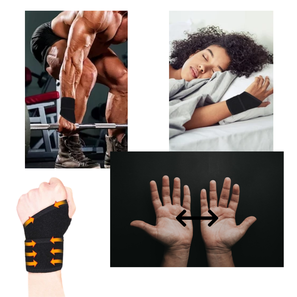 Atmungsaktive professionelle Handgelenkbandage