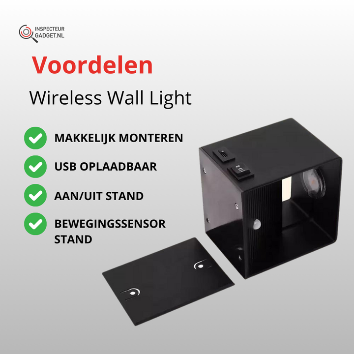 Skanto | Lumina Wall Lamp™ - Kabellose wiederaufladbare Wandlampe