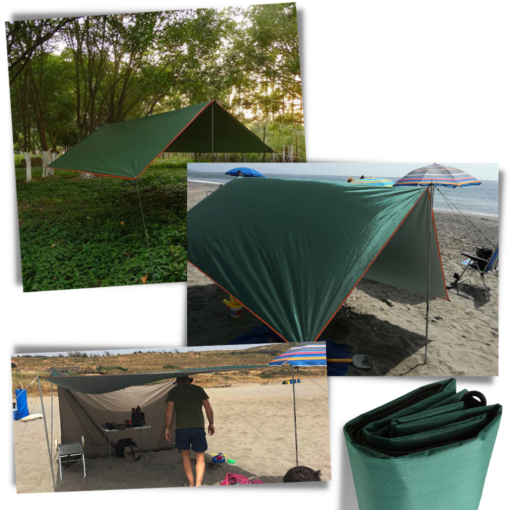 Wasserdichtes Camping-Tarp-Set