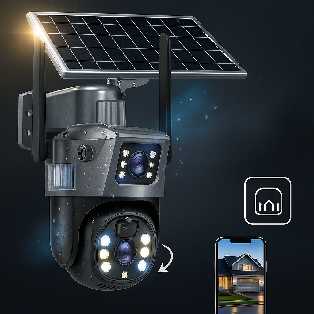 Skanto | Skanto Kabelloses 4K Solar-Überwachungskamerasystem