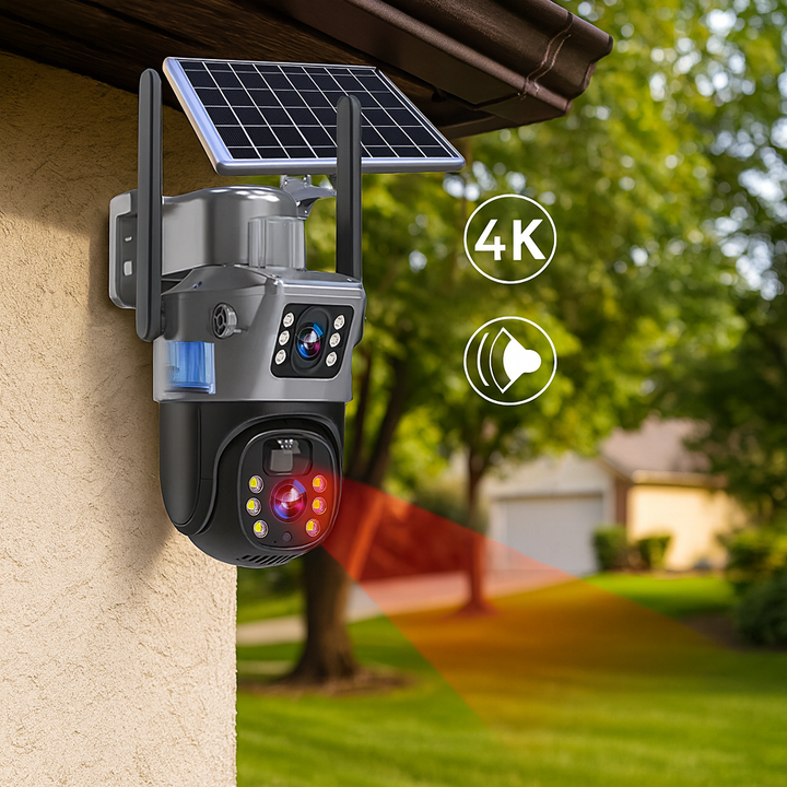 Skanto | Skanto Kabelloses 4K Solar-Überwachungskamerasystem