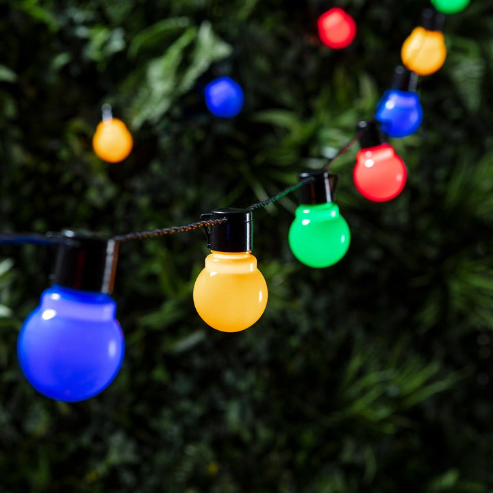 Skanto | 30 LED Fiesta Party Lichterkette Multicolor