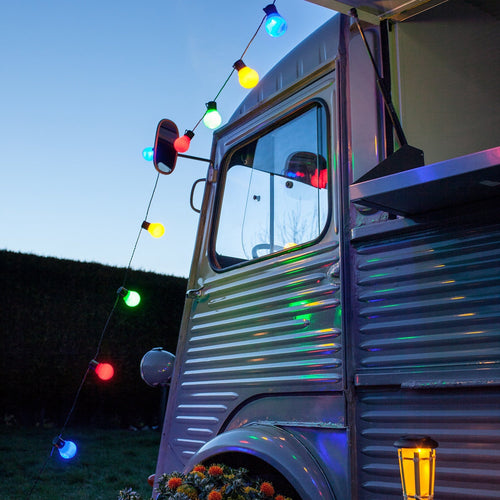 Skanto | 30 LED Fiesta Party Lichterkette Multicolor