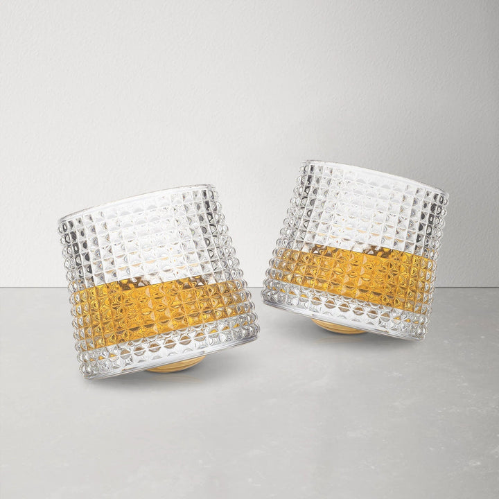 Skanto | Drehbares Whiskyglas-Set