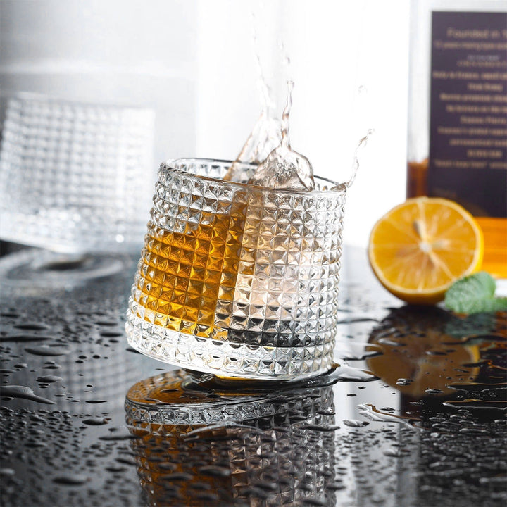 Skanto | Drehbares Whiskyglas-Set