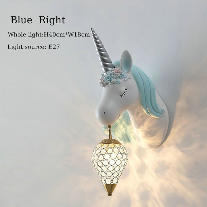 Skanto | Magische Einhorn-Wandlampe für Kinder – Verspieltes & warmes Licht