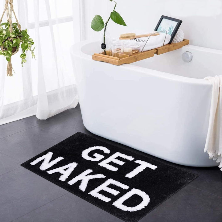 Skanto | Get Naked Badematte – Weicher getufteter Badteppich