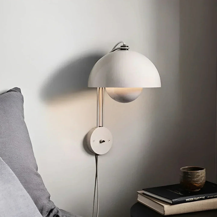 Skanto | BudLume - Pilzlampe Gemütliche skandinavische Wandlampe