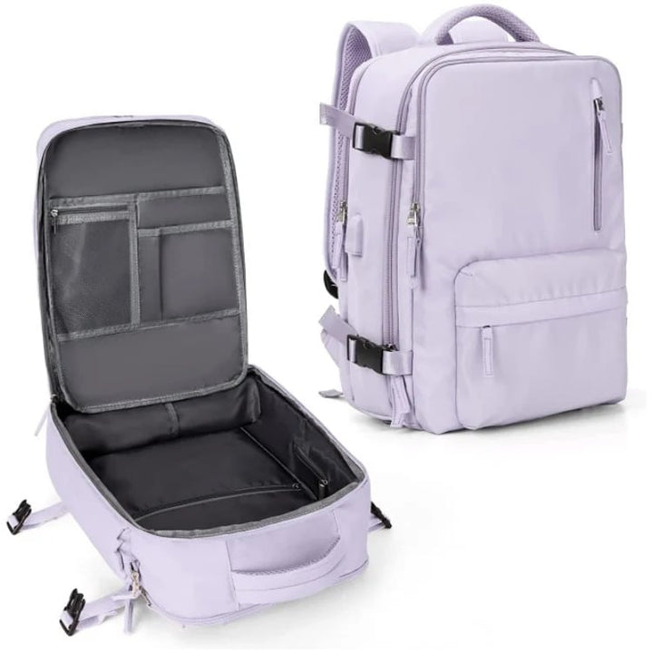 Skanto | Großer Damen-Reiserucksack – Wasserdichter Wanderrucksack | Diebstahlschutz