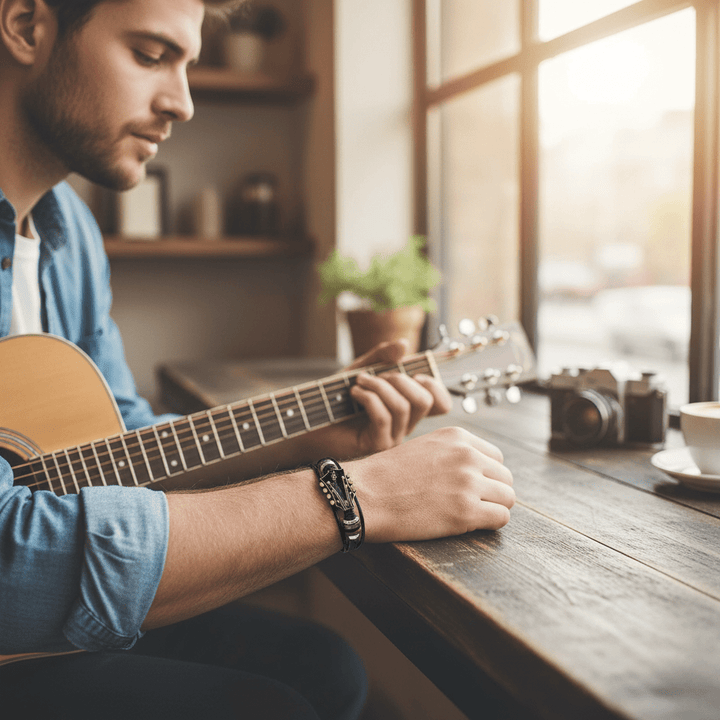 Skanto | Musikinspiriertes Lederarmband