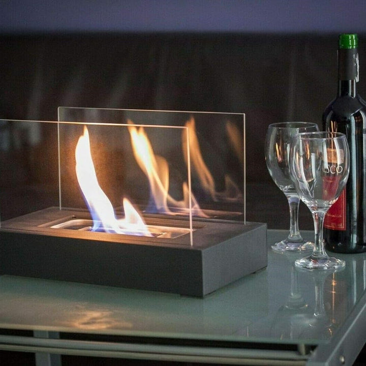 FireGlow – Luxuriöser Tischkamin für Innen- und Außenbereich