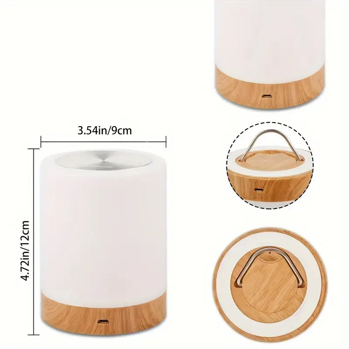 Skanto | Dimmbares LED-Nachtlicht mit modernem Design und Farbwechsel