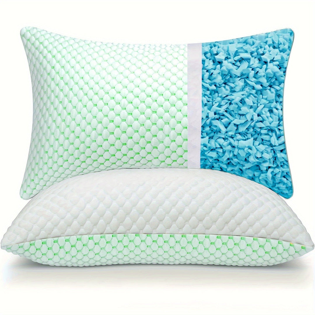 FraisCoussin – Kühlendes Kissen mit waschbarem Bambusbezug