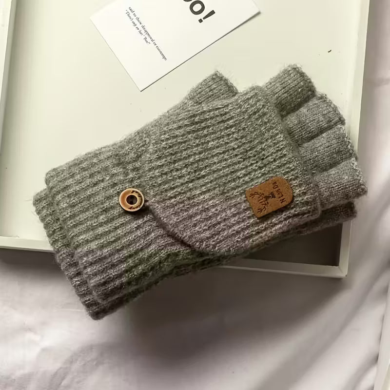 Skanto | Herren WinterPro Fingerlose Handschuhe – Dick, warm und bequem