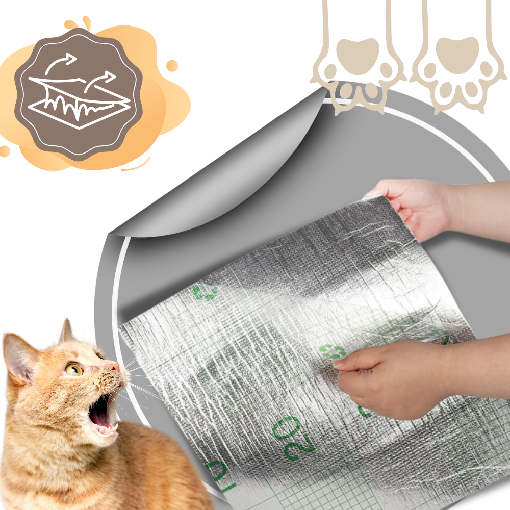 Selbstklebendes, wandmontiertes Katzenkratzpad