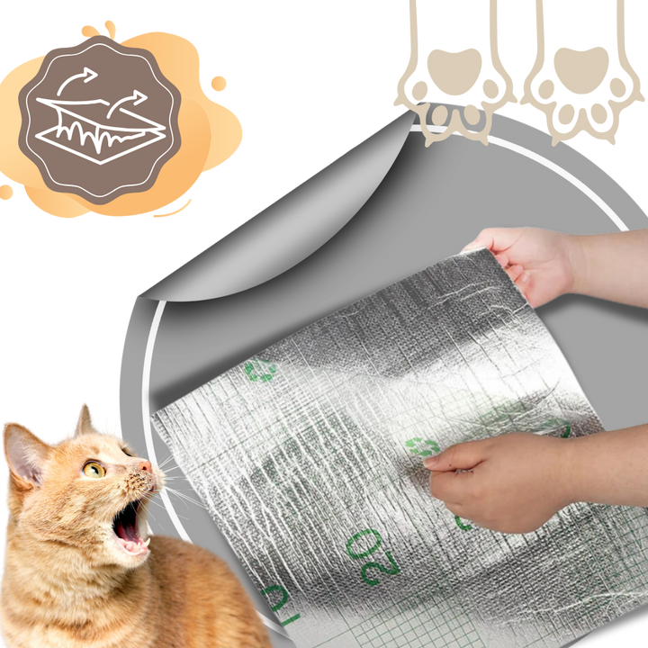 Selbstklebendes, wandmontiertes Katzenkratzpad