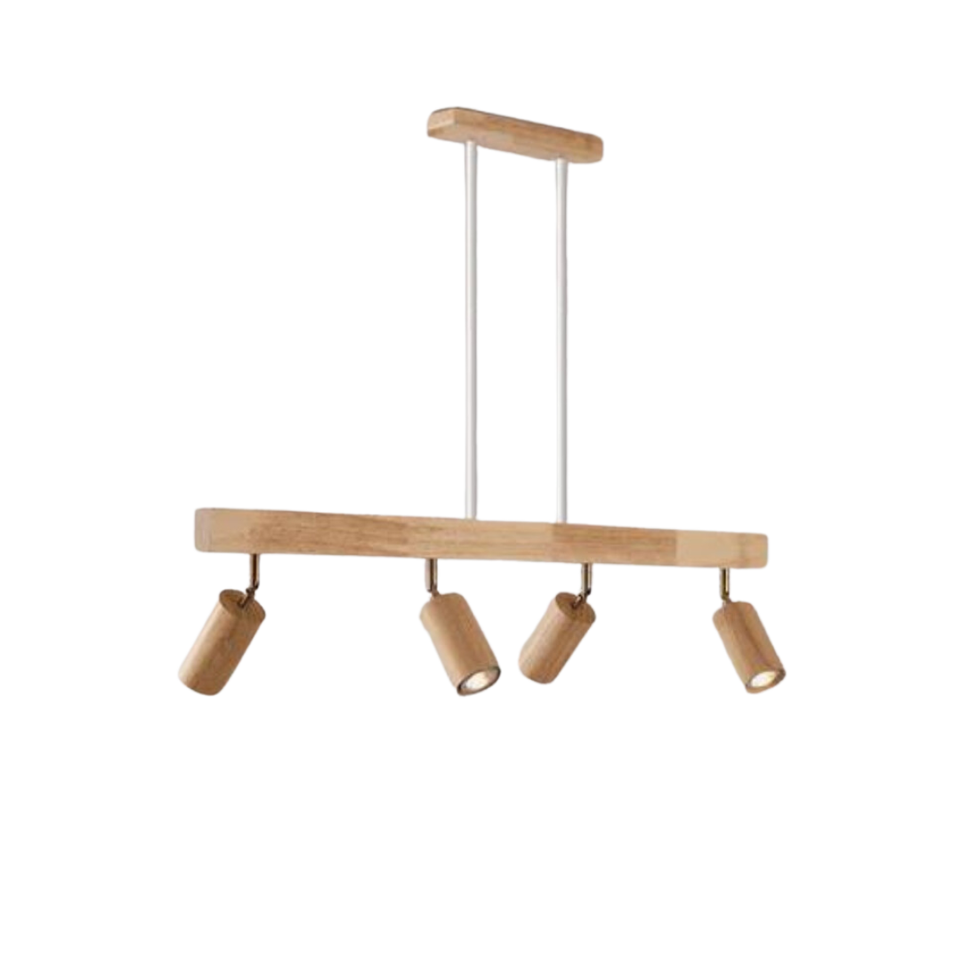 Skanto | EcoLux Verstellbarer Holzstrahler mit LED-Leuchtmittel
