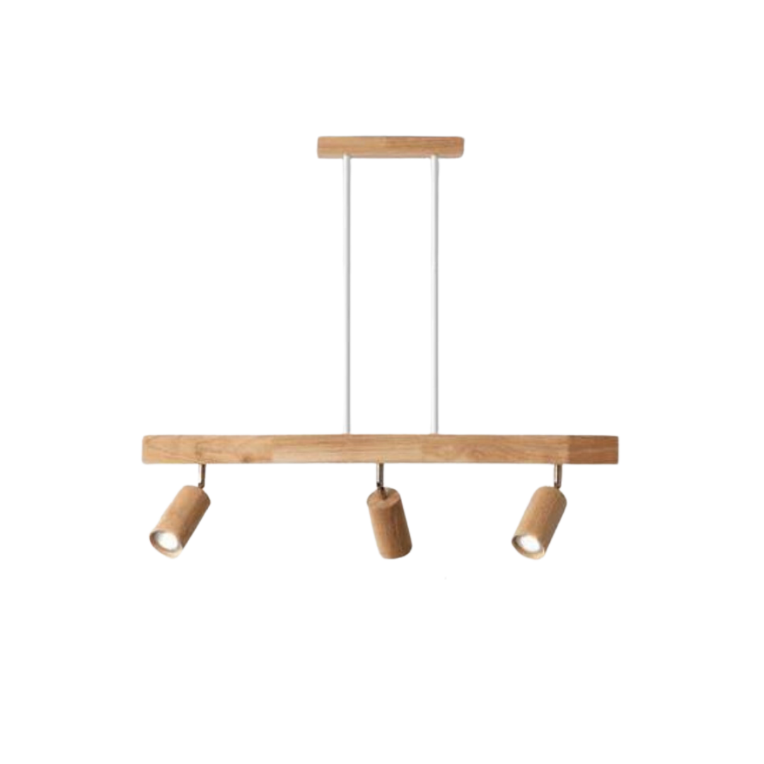 Skanto | EcoLux Verstellbarer Holzstrahler mit LED-Leuchtmittel