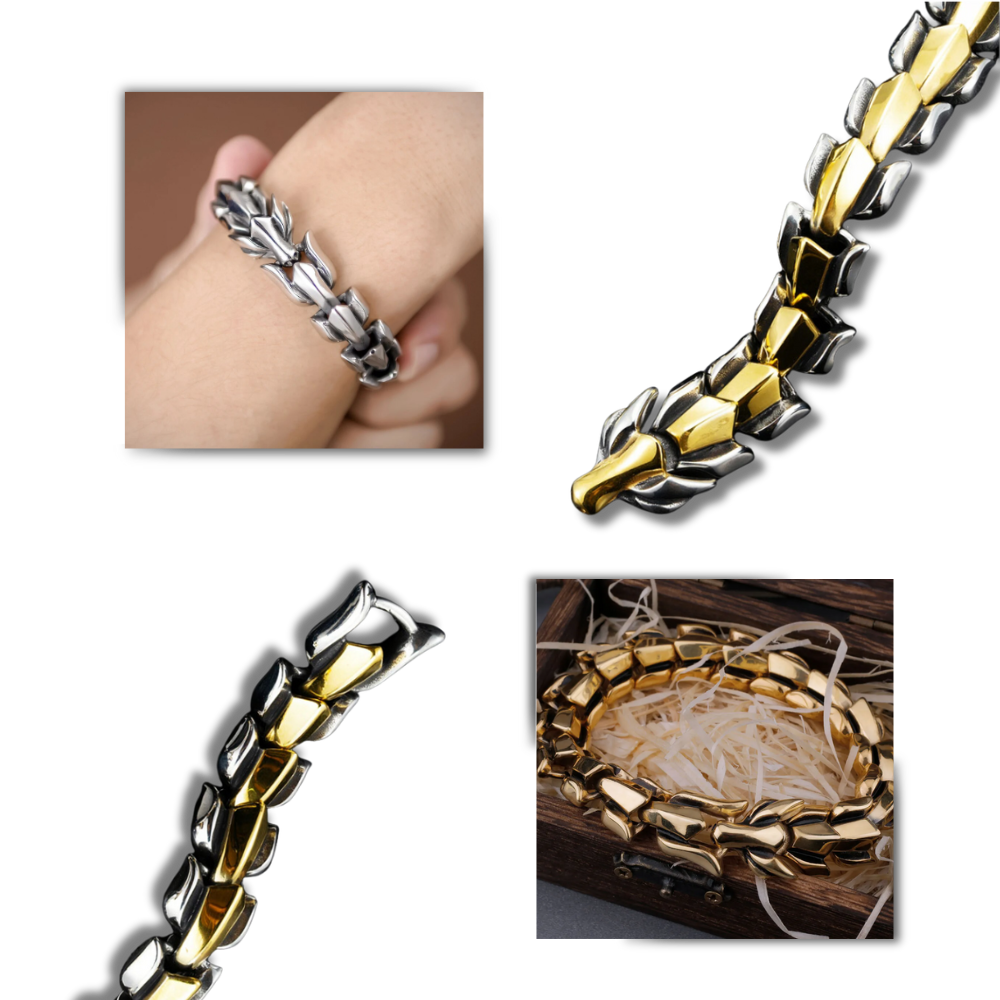 Verstellbares Midgard-Drachenarmband