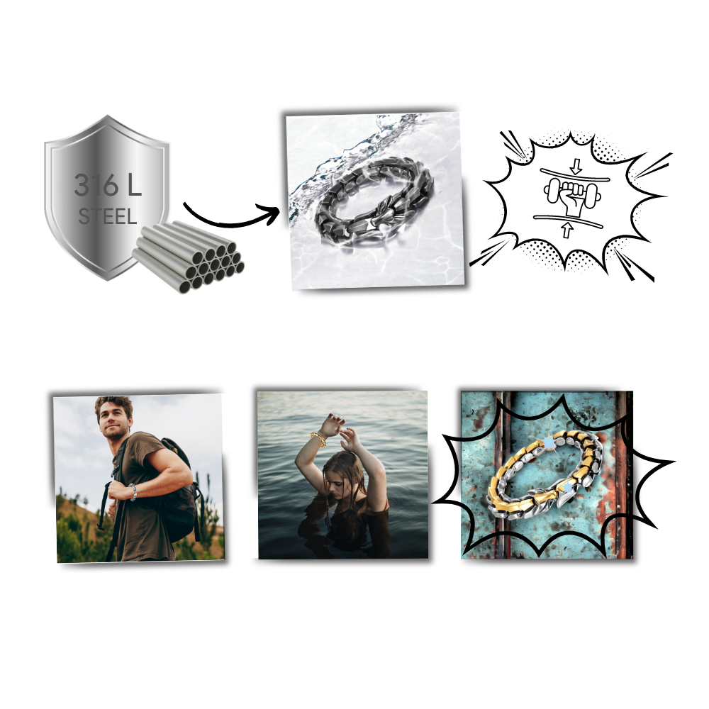 Verstellbares Midgard-Drachenarmband
