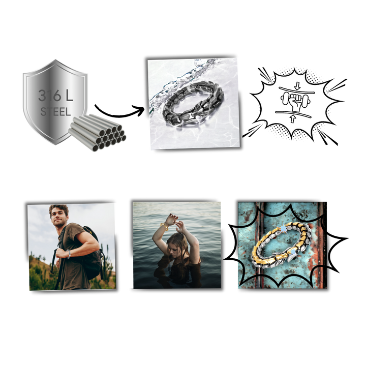Verstellbares Midgard-Drachenarmband