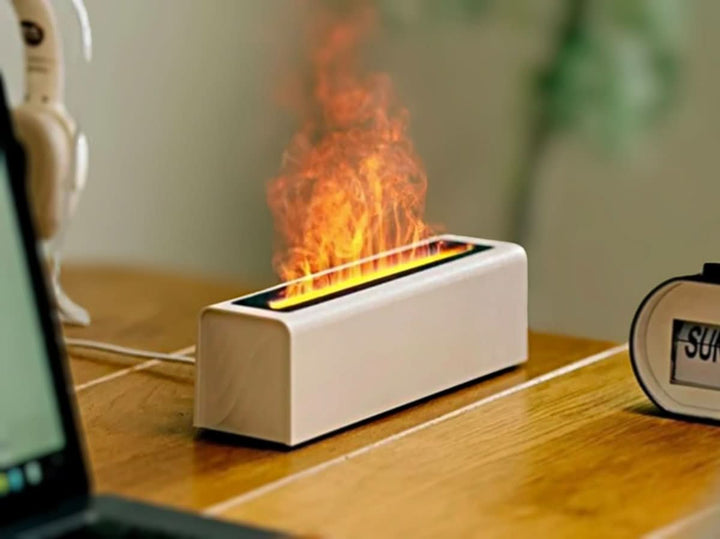 Skanto | Flammeneffekt-Luftbefeuchter und Aromatherapie-Diffusor