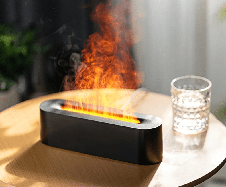 Skanto | Flammeneffekt-Luftbefeuchter und Aromatherapie-Diffusor