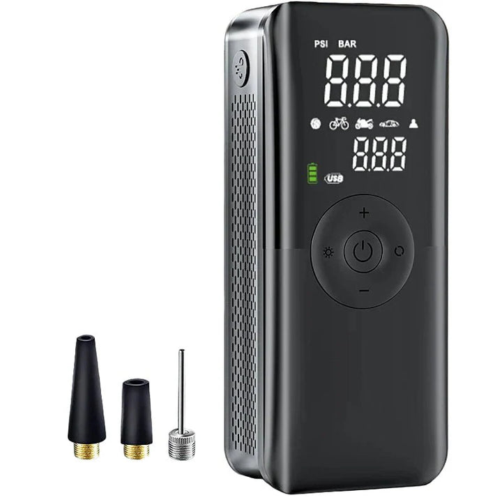 Skanto | AirGo Max – Tragbarer Reifenfüller mit Digitalanzeige und 150 PSI Leistung
