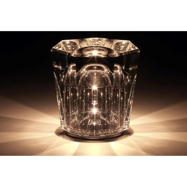 Skanto | Lampe - Luxus Diamant Kristall LED Wiederaufladbare Tischlampe