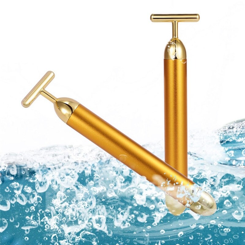 Skanto | Energy 24K Gold T Beauty Bar Gesichtsroller-Massagegerät