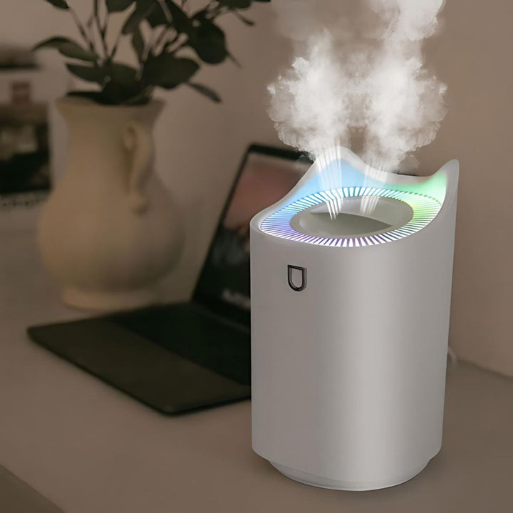 Skanto | Ultraschall-Luftbefeuchter mit Nebeltechnologie für atmungsaktive & komfortable Wohnräume