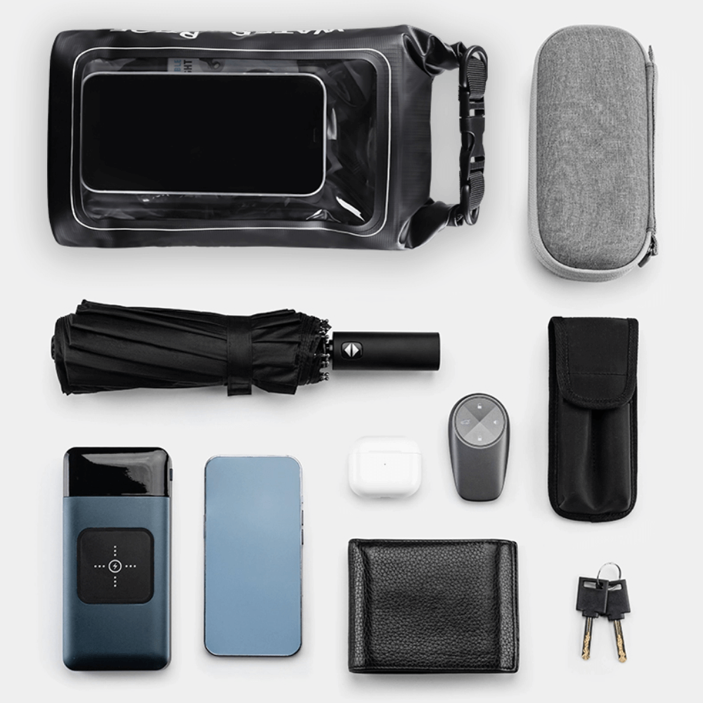 Skanto | Wasserdichte Handyhülle | Universelle Passform für Smartphones bis 7 Zoll, ideal für Outdoor-Abenteuer & Wasseraktivitäten